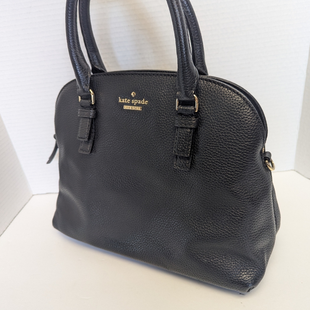 Kate Spade Black Leather Handbag